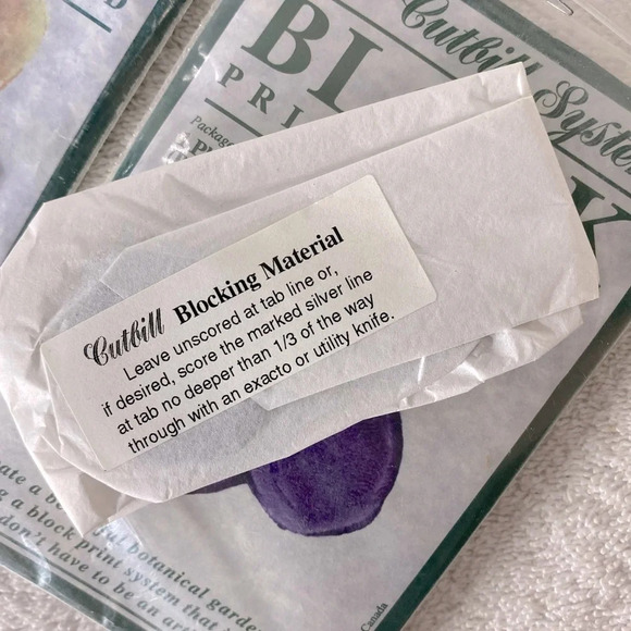 Vintage The Cuthill Systems Block Printing Pads x 8 - Picture 5 of 10